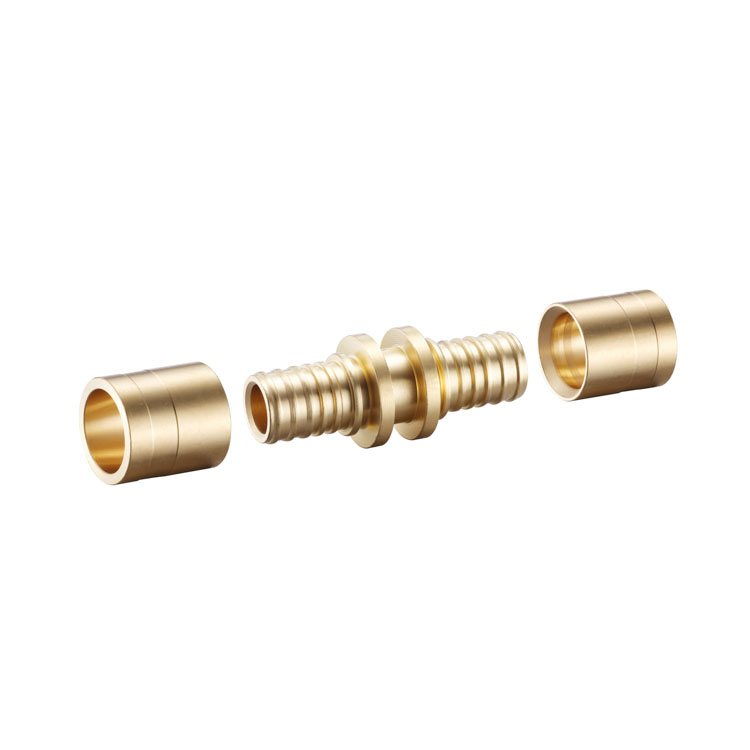 WRL6101 Brass Slide Straight Coupling