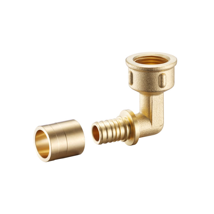 WRL6104 Brass Slide Female Elbow