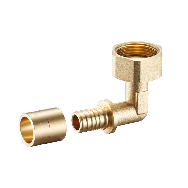 WRL6107 Female Swivel Elbow Pex Sliding Fitting