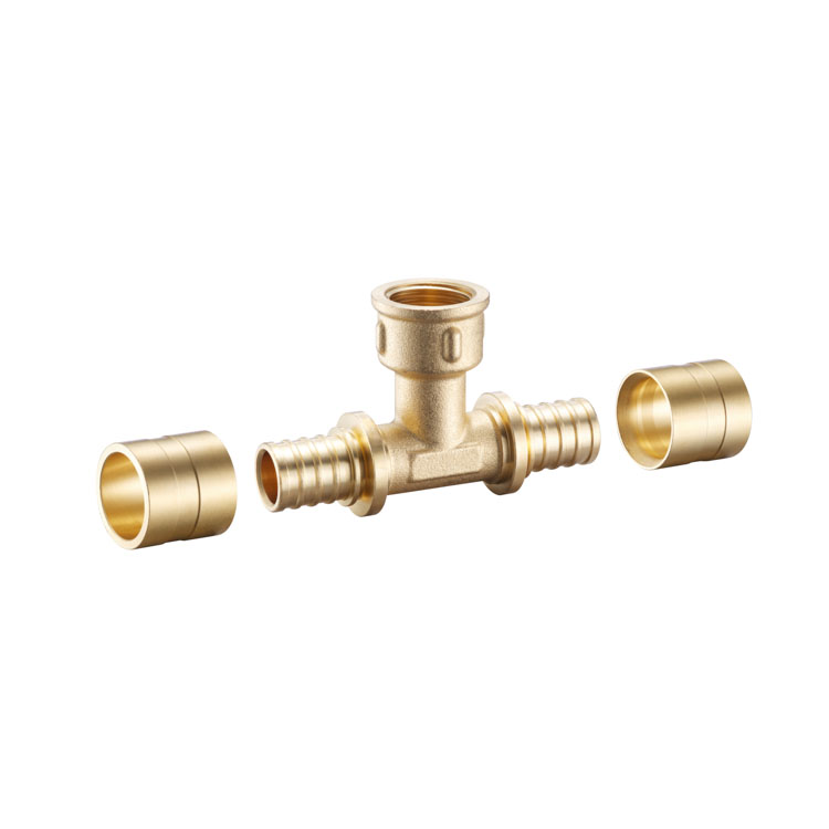 WRL6109 Axial Female Tee With Two Axial Bush