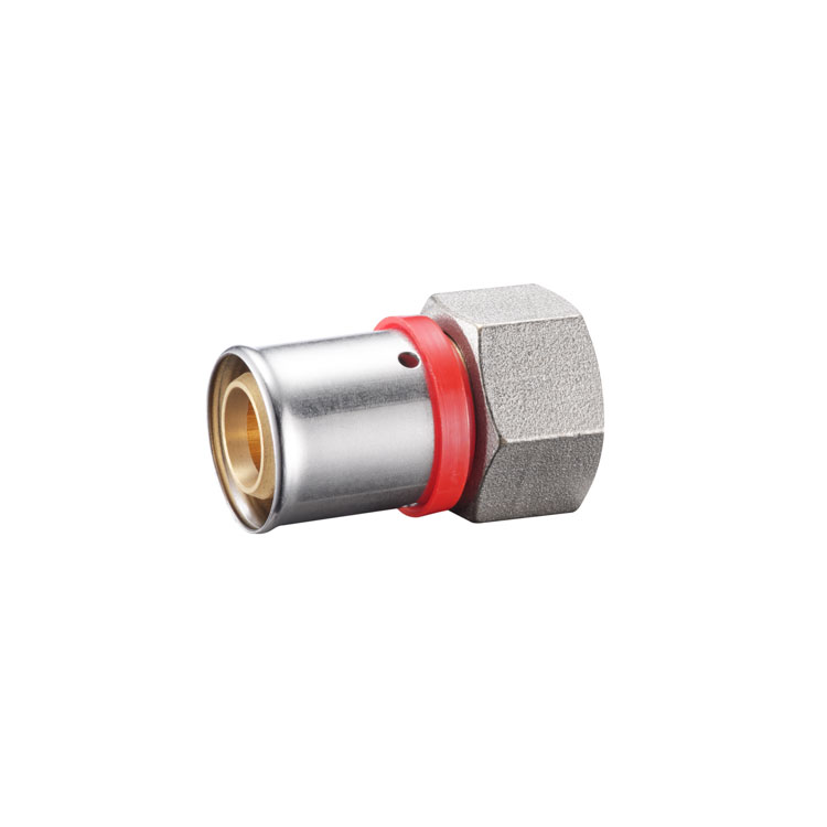 WRL6302 Straight Female Connector Multilayer Press Fitting