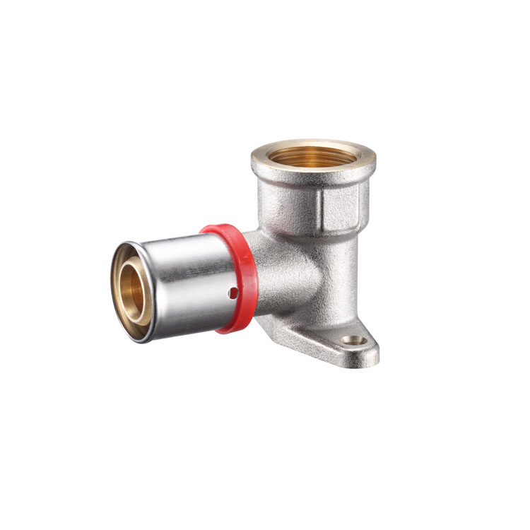 WRL6307 Female Wallplate Multilayer Press Fitting