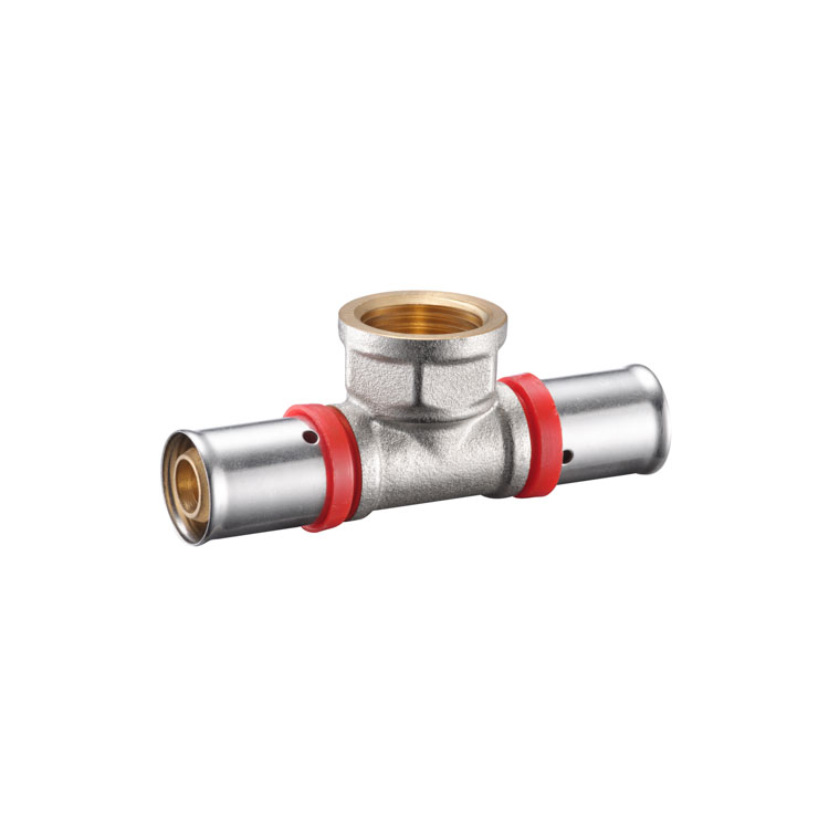 WRL6310 Female Tee Multilayer Press Fitting