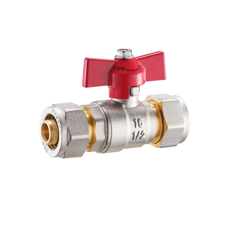 WRL6411 Butterfly Handle Compression Ball Valve